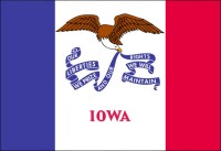 Iowa State Flag